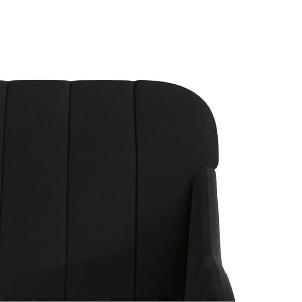 Maison Exclusive - Musta nojatuoli 63x76x80 cm sametti