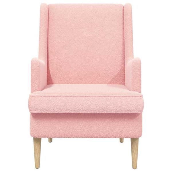 Maison Exclusive - Stol i Rosa Bouclé