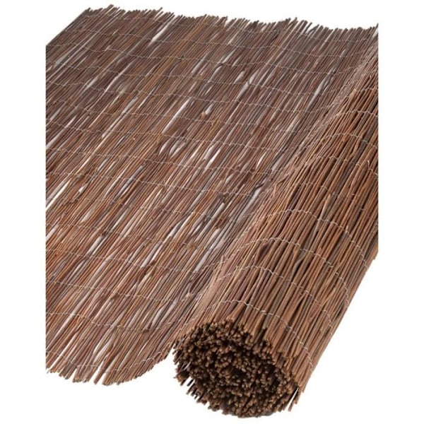 Nature Garden Screen Willow 1,5 x 3 m 10 mm tjock 150 [cm] Brun