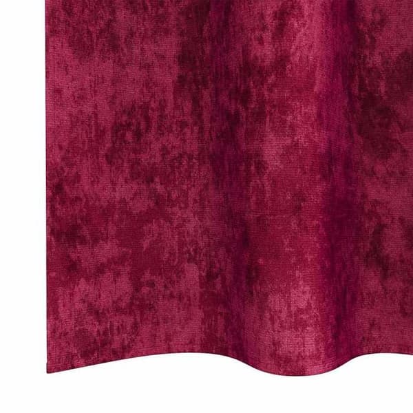 Maison Exclusive - Gardiner i sammet 2 st Bordeaux 175 x 140 cm Sammet Bordeaux