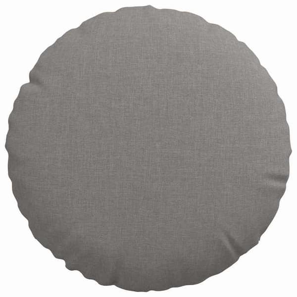Maison Exclusive - Sittkuddar 2 st Tyg Taupe Ø30 x 13 cm Mol