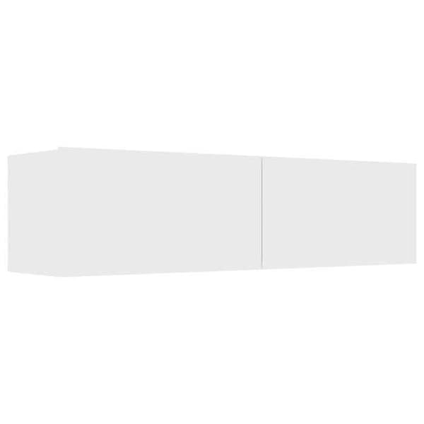 Maison Exclusive - TV-möbel Vit 120x30x30 cm Ingenjörsträ