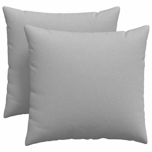 Maison Exclusive - Soffkuddar 2 st tyg Grå moln 45 x 45 cm Molngrå