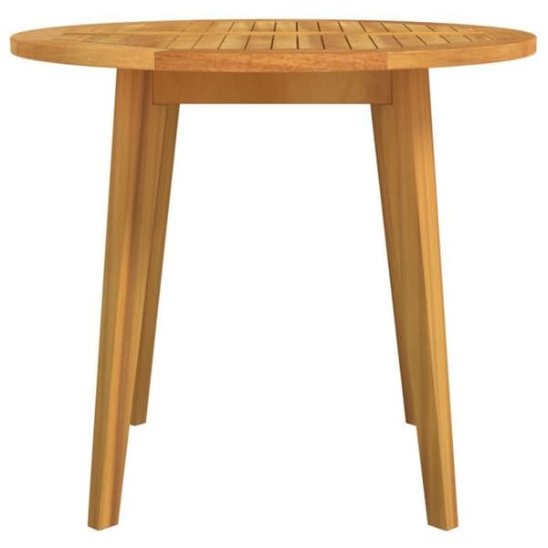 Maison Exclusive - Havebord Ø85x75 cm Solid akacietræ