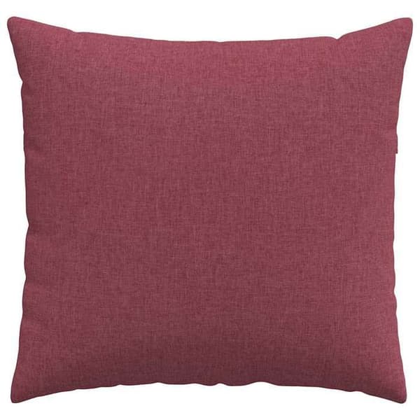 Maison Exclusive - Soffkuddar 2 st tyg Bordeaux 45 x 45 cm Bordeaux