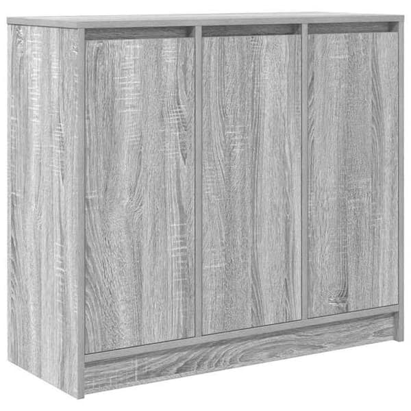 Maison Exclusive - Sonoma harmaa buffet 85x34x76 cm insinööripuusta