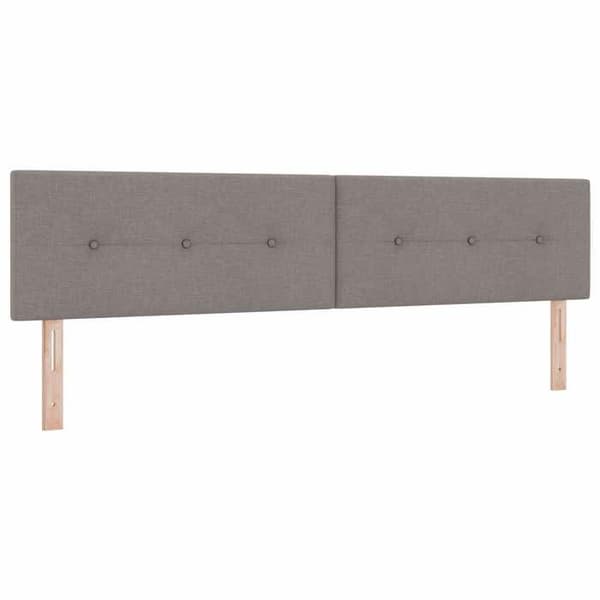 Maison Exclusive - Boxspring-sänky taupe-värillä, koko 200 x 200 cm, kangas Mol