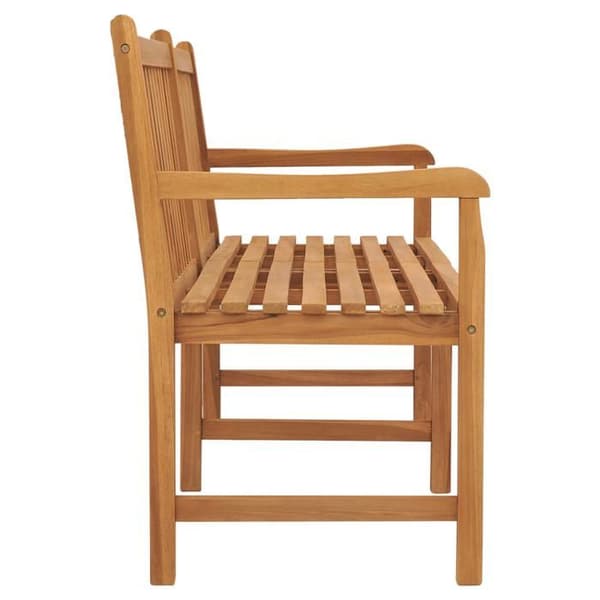Maison Exclusive - Bænk til haven 180 cm solid teaktræ