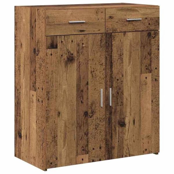 Dressoar & bufféskåp - MAISON EXCLUSIVE - 80 x 42,5 x 93 cm - Ingenjörsträ - Brun - Nutida Brun