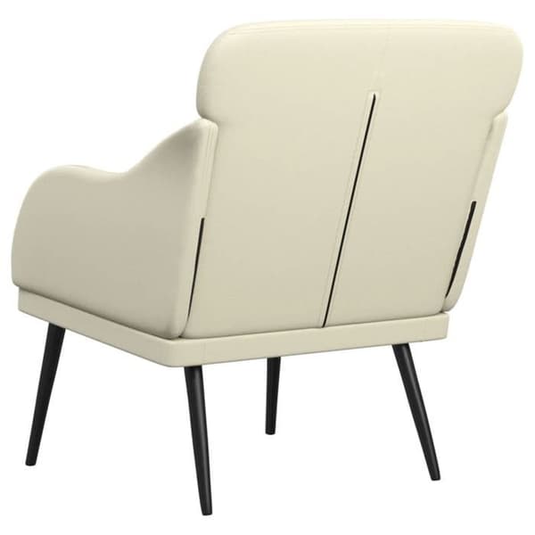 Maison Exclusive - Creme Stol 63x76x80 cm Simili-læder