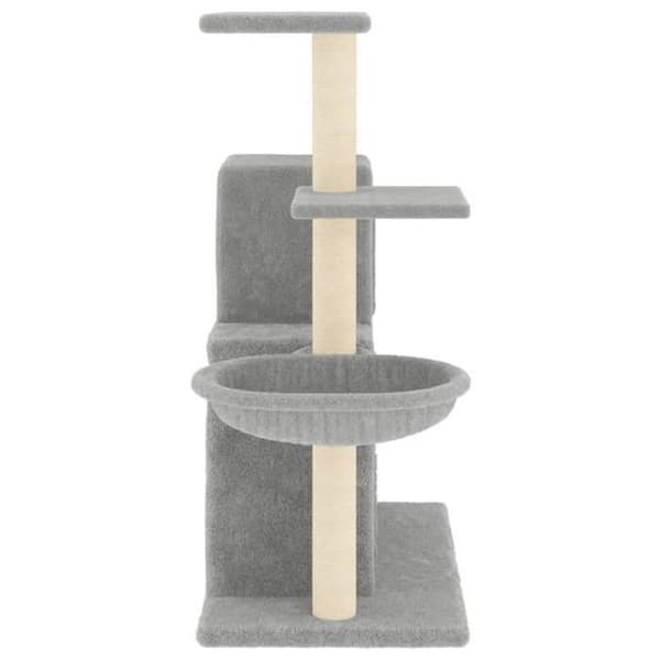 Maison Exclusive - Kattekradsetræ med sisal kløer Lys grå 83 cm ljusgrått