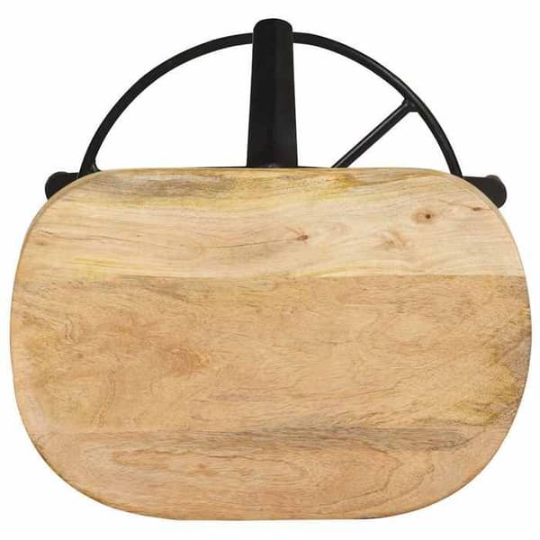 Maison Exclusive - Barstolar set om 2 66 cm massiv mangoträ