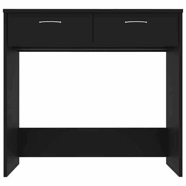 Bureau - EKSKLUSIVT HUS - Eksklusivt Hus - 80 x 40 x 75 cm - Sort - 1 skuffe Svart