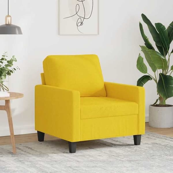 Maison Exclusive - Lys gul stol 60 cm Stof