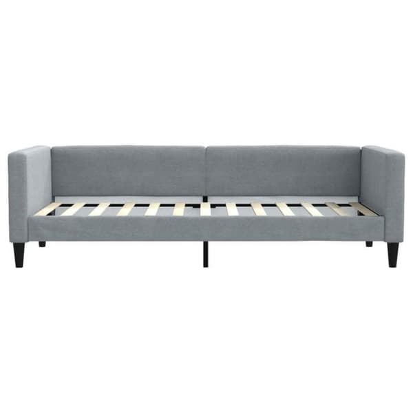 Maison Exclusive - Vaaleanharmaa 80x200 cm kangas ilman patjaa