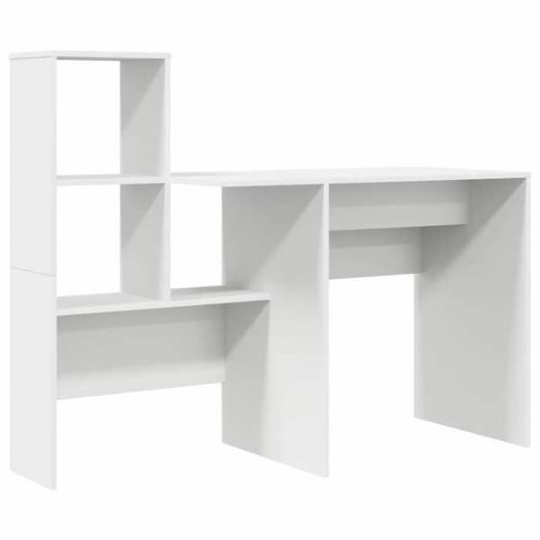 Maison Exclusive - Hvidt Ingeniørtræskontor 131,5 x 50 x 106,5 cm Vit