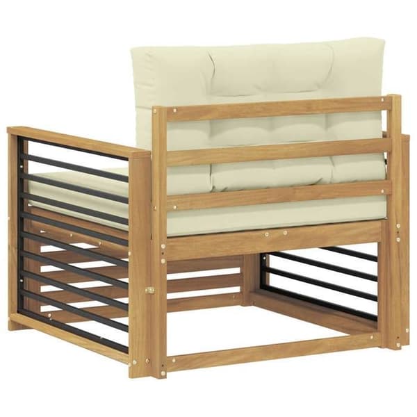 Maison Exclusive - Utomhussoffa Polyester Vit