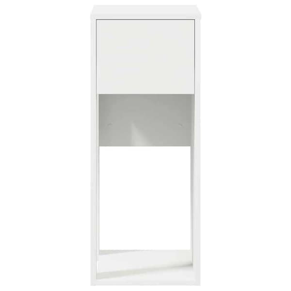 Maison Exclusive - Computerstand med skuffe hvid 30x44x74 cm