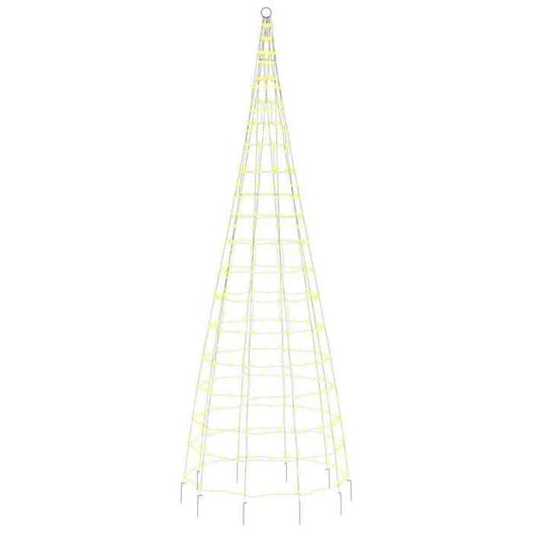 Maison Exclusive - Julgran med LED 550 LED vit 300 cm Vit