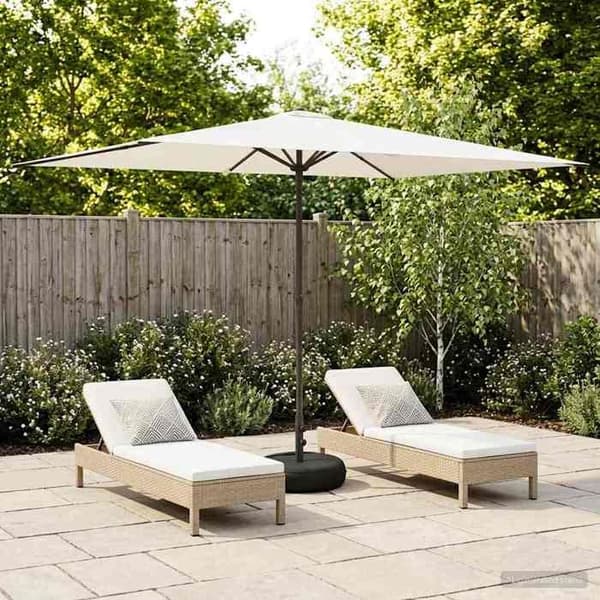 Puutarhaparasi - MAISON EXCLUSIVE - 200 x 300 cm - Polyesteri - Epoksiteräsrunko - Ilma-aukko, pop-up