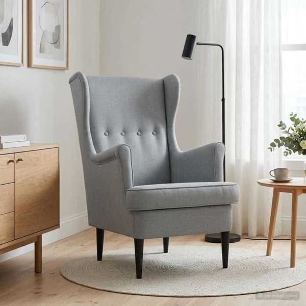 Maison Exclusive - Lysegrå Stol i Stof