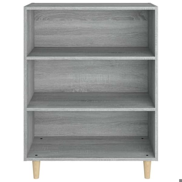 Maison Exclusive - Buffé Sonoma grå 69,5x32,5x90 cm Ingenjörsträ