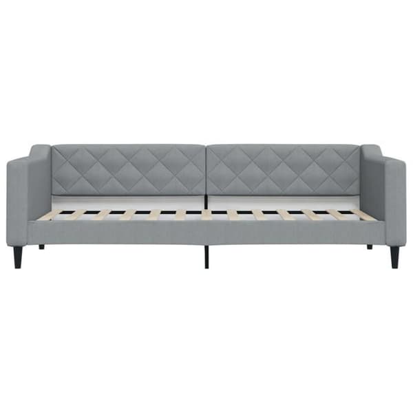 Maison Exclusive - Sovesofa med udtræk uden madras lys grå 80x200 cm