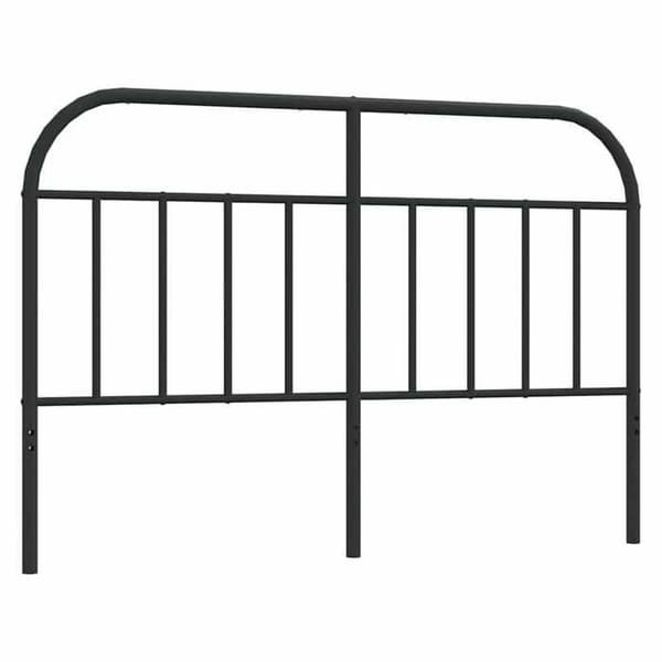 Maison Exclusive - Erstatnings hovedgærde i sort metal 150 cm
