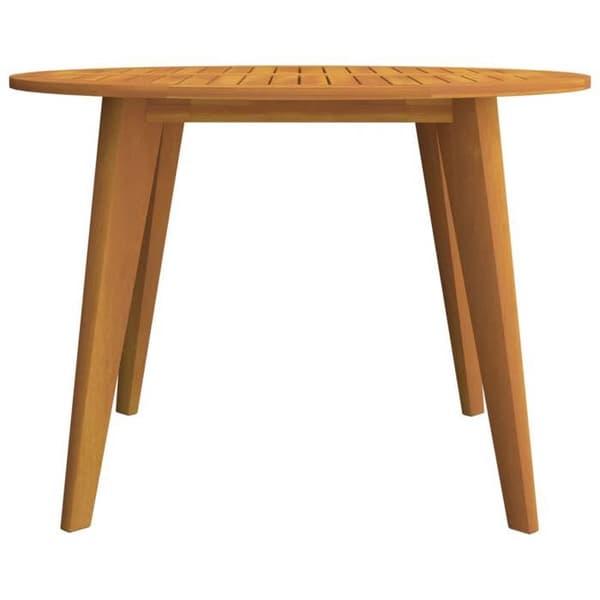 Maison Exclusive - Havebord Ø110x75 cm Solid akacietræ