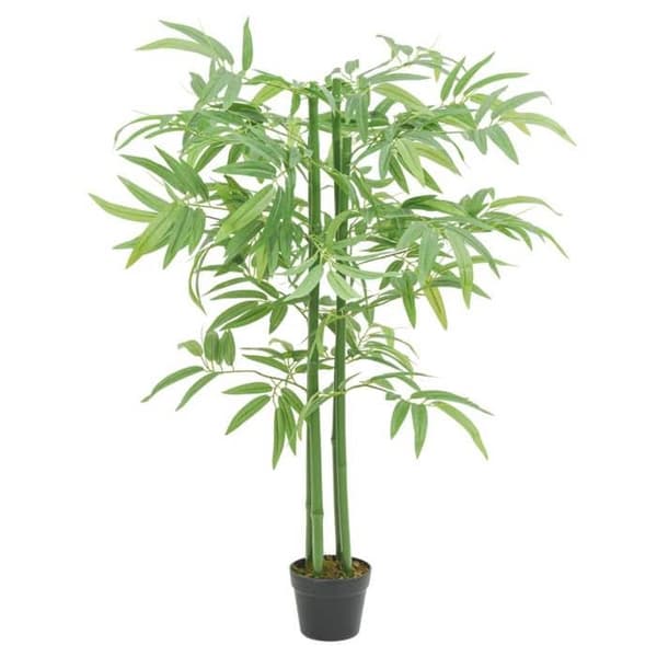 Maison Exclusive - Keinobambu 384 lehteä 120 cm vihreä Grön