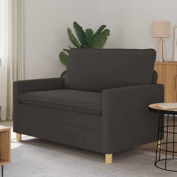 Maison Exclusive - Mörkgrå Soffa 126 x 81 x 87,5 cm Tyg