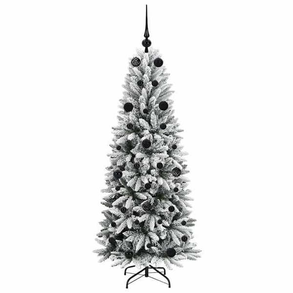 Maison Exclusive - Konstgjord Julgran Vit 150 cm Vit