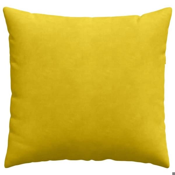 Maison Exclusive - Soffkuddar 2 st Gul 45 x 45 cm Gul