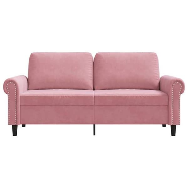 Maison Exclusive - 2-personers sofa i rosa 140 cm velour
