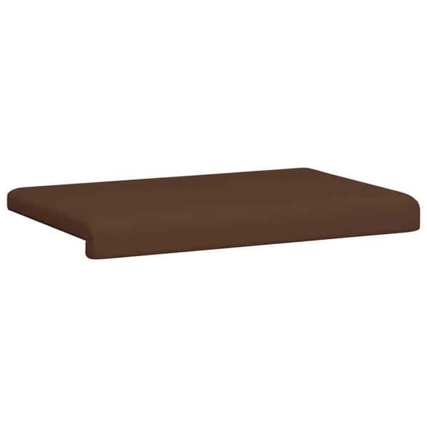 Maison Exclusive - Bænkpude i kunstlæder Brun Dybde 35 cm