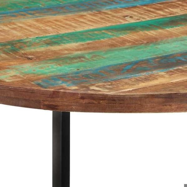 Maison Exclusive - Matbord 110x75 cm Återvunnet massivt trä