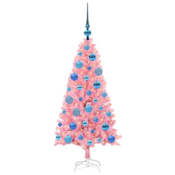 Maison Exclusive - Julgran Rosa 120 cm PVC