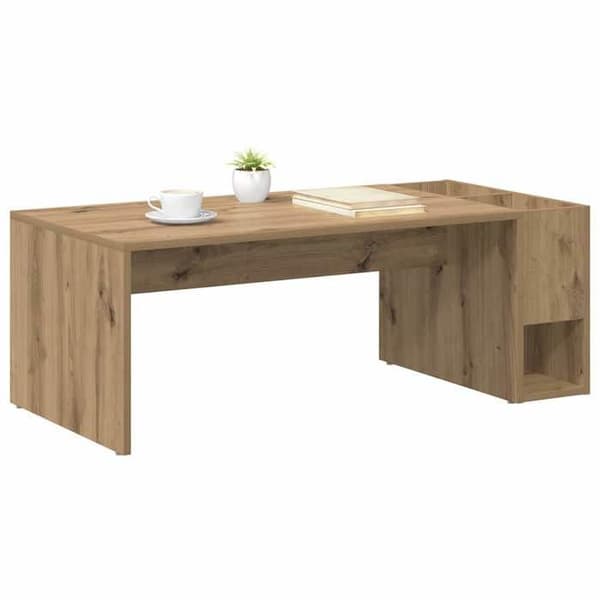 Maison Exclusive - Håndlavet egetræsbord 101,5 x 50 x 37 cm