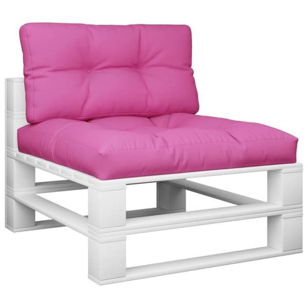 Maison Exclusive - Palettkuddar set om 2 rosa tyg