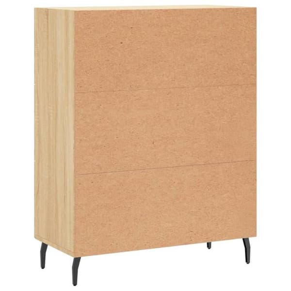 Maison Exclusive - Buffé ek sonoma 69,5x34x90 cm ingenjörsträ