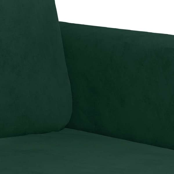 Maison Exclusive - Sæt af 2 sofaer i mørkegrøn velour
