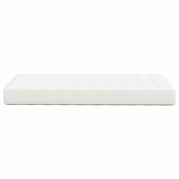 Madrass - EXKLUSIV HEM - 100 x 200 cm - Pocketfjädrar - Fast stöd - Vit polyesteröverdrag