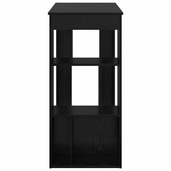 Barbord - EKSKLUSIV HUS - 102 x 50 x 103,5 cm - Ingeniørtræ - Sort - Nem montering