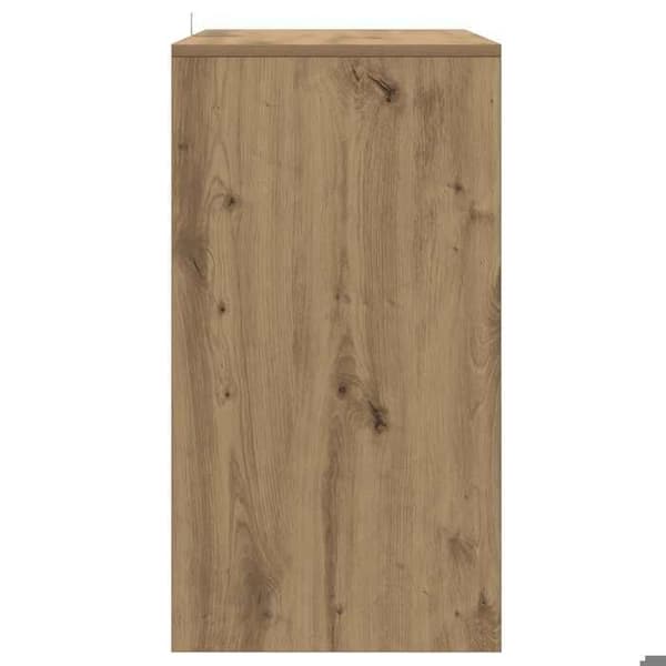 Maison Exclusive - Buffet i egetræ, håndlavet 70x41x75 cm, ingeniørtræ