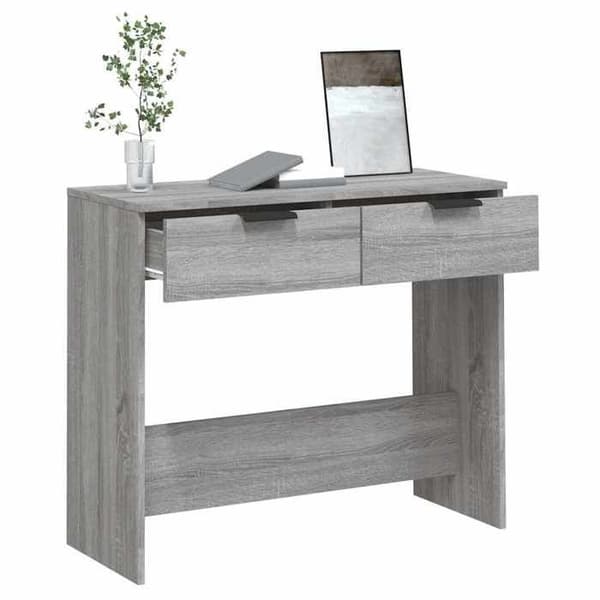 Maison Exclusive - Consolebord Sonoma grå 90x36x75 cm Ingeniørtræ