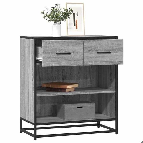 Maison Exclusive - Buffet sonoma grå 68x35x76 cm ingeniørtræ