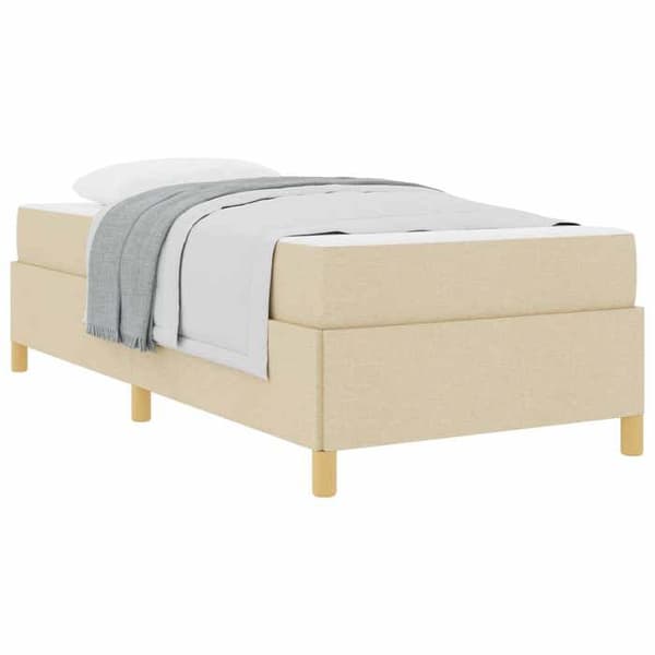 Maison Exclusive - Sängram Crème 80 x 200 cm tyg