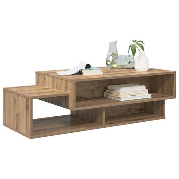 Maison Exclusive - Håndlavet egetræsbord 105 x 50 x 32,5 cm