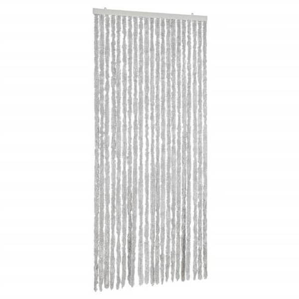 Maison Exclusive - Harmaa hyönteissuoja verho 90x220 cm chenille