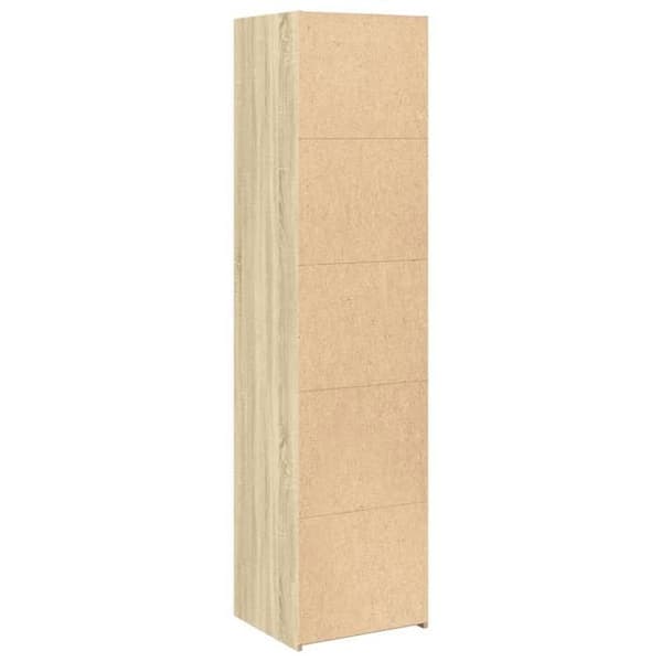 Maison Exclusive - Buffé hög ek sonoma 45x41x185 cm ingenjörsträ